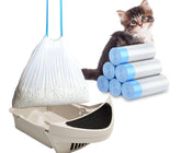 XUEPETT drawstring-litter-bags for easy disposal and mess-free changes