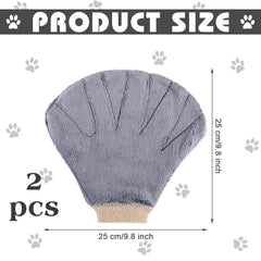 Xuhal soft coral velvet gloves enable calm handling for small pets