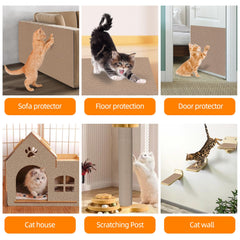 XUYEDOGLSH cat scratch mat cutting-friendly design enables custom fits