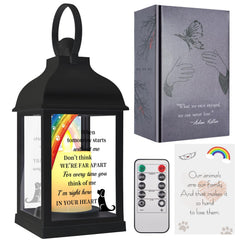 XXSTAR dog memorial gift box with foam insert, ideal for heartfelt sympathy gifts.
