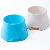 Xylarnoveth Spaniel Bowls blue-white top view keeps long ears away from food