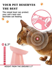Y YHY ceramic bowl closeup pink glossy finish conveys easy cleaning and quality.