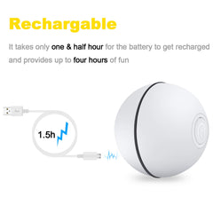 Y YOFUN USB-charging Wicked Ball shown for convenient recharge and extended playtime