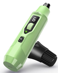 YABIFE 7-Speed Nail Grinder with Light shows adjustable RPM for precise home grooming