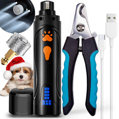 YABIFE dog nail-trimmers kit front view, convenient at-home grooming solution.
