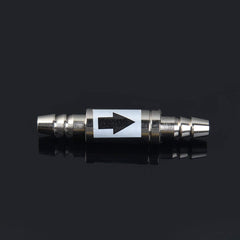 Yagote CO2 check valve with drop-checker context indicates accurate CO2 management.