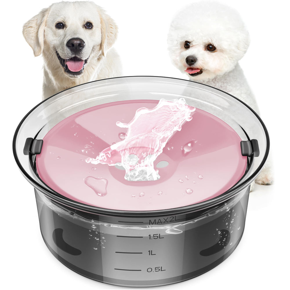 Yalanle 2L dog water bowl anti-spill design reduces mess during everyday use.