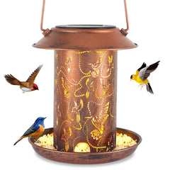 Yamodoor hummingbird-solar-feeder-assembly shows easy setup and weatherproof design for outdoors.