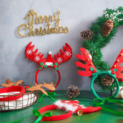 Yaomiao Christmas elk headband variation 3 with soft fabric for comfortable wear