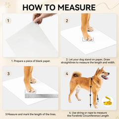 YAQUHO suspender-boots waterproof-pu-fabric keeps paws dry in rain and snow.