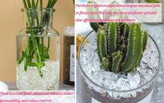 YATOJUZI mixed crystal stones including rose quartz and amethyst ideal for vase fillers.