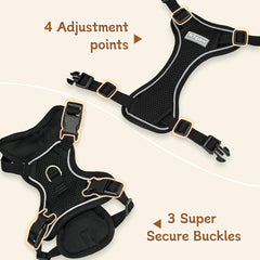 Ychpaw reflective mesh material enhances visibility during low-light walks