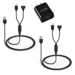 YEAOI charger cable for dog collars enables magnetic/USB-C charging with fast power delivery