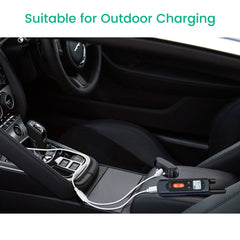 YEAOI premium ABS and TPE casing offers durable, comfortable handling during outdoor use.