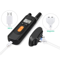 YEAOI magnetic charger demonstrates strong magnets for a secure connection during training.