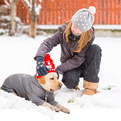 Yeapeeto dog hoodie pullover easy-wear for quick on/off