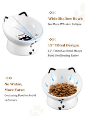 Yedio dishwasher-safe cat bowl cleans quickly after meals