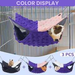 YedsIntu durable-metal-hooks resist rust for lasting pet hammocks.