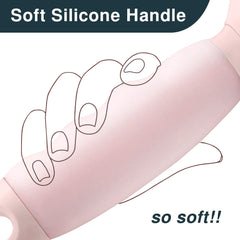 YiEFUR cat brush made from durable, non-toxic materials for safe grooming.