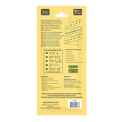 Yellow Yak Yaky Chew dog-chewing closeup shows firm texture for safe, easily digestible chews.