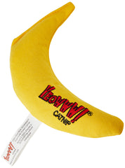 Yeowww! Catnip Toy Yellow Banana handmade craftsmanship with durable stitching.