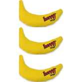 Yeowww! DuckyWorld banana catnip toy leaf closeup shows 100% organic catnip