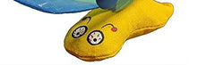 Yeowww! Duckyworld butterflies blue playtime image highlights organic catnip stimulation