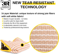 Yes4Quality bite wedge closeup shows triple stitching and tough surface.