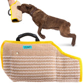 YES4QUALITY Dog Bite Sleeve front view emphasizes durable training construction for large breeds