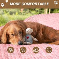 Yescool dog blanket 36x48 inches fits medium to large dogs