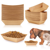 Yetene 50-pcs disposable pet bowls pack for bulk convenience and quick meals