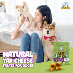 Yeti dog chew refill nuggets crunchy texture invites long, satisfying chews.