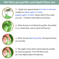 YeulYuuri green milk feeder cap and nipples ready for precise flow.