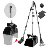 YGNNXRN pooper scooper rotating bin for hands-free yard cleanup