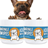 Yibesi wrinkle-wipes bottle showing the 200-count packaging for convenient grooming.