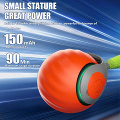 Yikuhot Speedy Tail cat toy rolling on carpet to encourage chasing