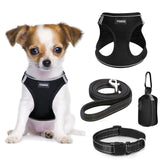 YIMEIS dog harness breathable mesh for all-day comfort during outdoor walks.