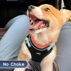 YIMEIS dog harness reflective strip for improved visibility at night during strolls.