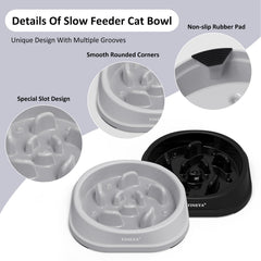 YINEYA non-slip pads keep meals stable and prevent floor damage.