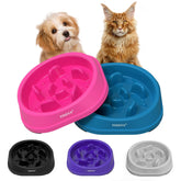 YINEYA slow feeder bowl with maze design slows meals for small dogs