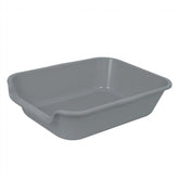 Ying Tutu extra-large litter box front view showing spacious interior for big cats