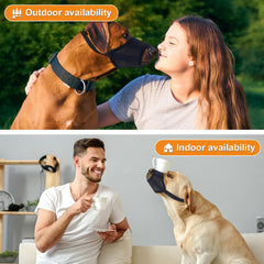 Yingphia drinkable-design muzzle allows drinking without removal.