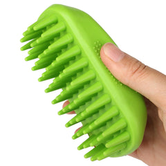 Yintoper dog bath brush — ergonomic mouse shape provides a secure grip during wet baths.