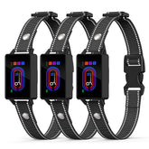 Yipilu 3-pack bark collar packaging for versatile training across multiple dogs