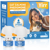 Yirr Cat Calming Diffuser setup ready to plug in for a calmer room.