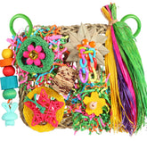 YIXUND Adventure Foraging Playground grass-mat enriches birds