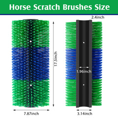 Yiyiring bristles closeup nylon brush shows durable texture for thorough grooming