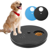 Ykall dog nail scratch board rotatable round for easy grooming and versatile use.