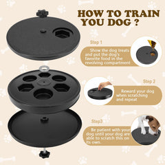 Ykall scratch pad for dogs emphasizes interactive scratching and healthier nail maintenance.