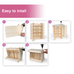 YKD large-capacity feeder ensures ample daily supply for multiple small pets.